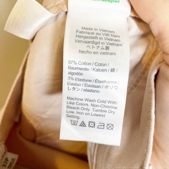 J Crew Slim Straight Chino Pants Pink Size 32P petite NWT - Picture 6 of 7